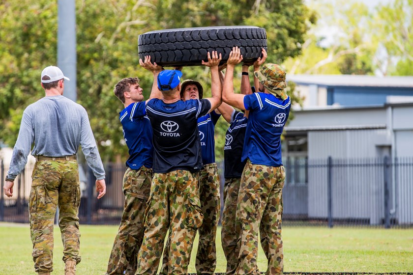 North Queensland Toyota Cowboys - Get your 2019 Cowboys Defence Jersey  before our home ground ANZAC tribute; Cowboys v Titans, Friday 3 May. SHOP  NOW: bit.ly/2VNhn97