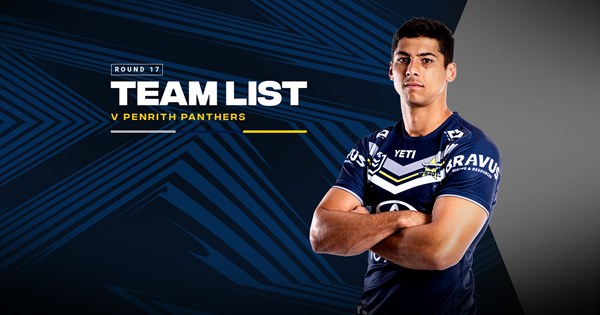 Cowboys team list: Round 17 v Panthers | Cowboys