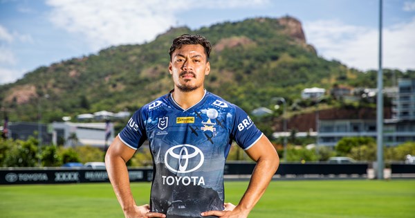 NRL Defence Round jersey unveiled by North Queensland Cowboys