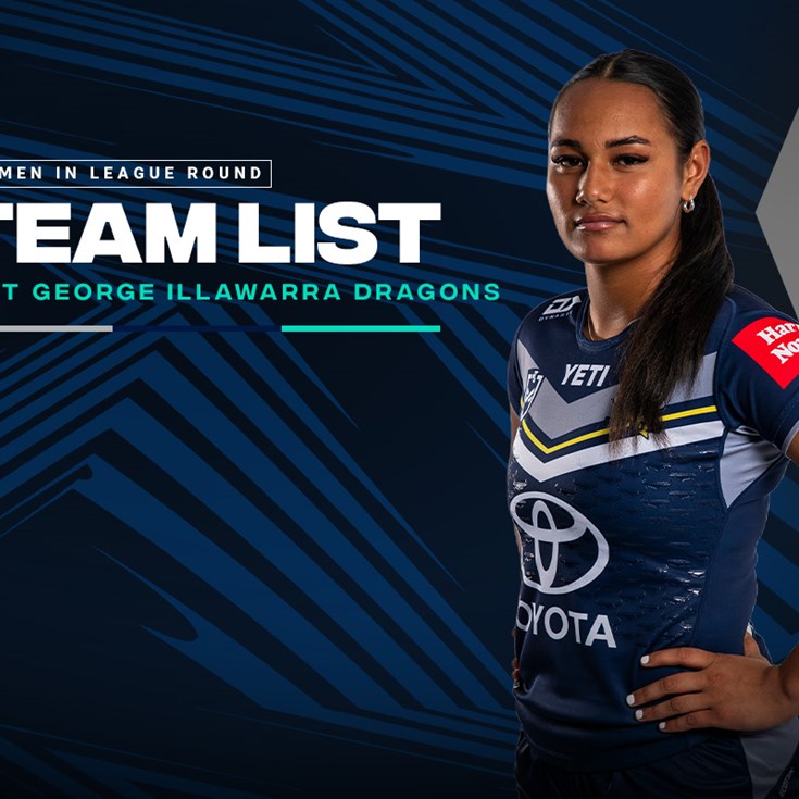 Cowboys NRLW team list: Round 2 v Dragons