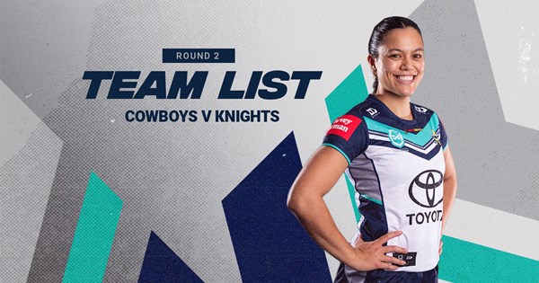 NRLW Team List: Round 1 Broncos v Knights