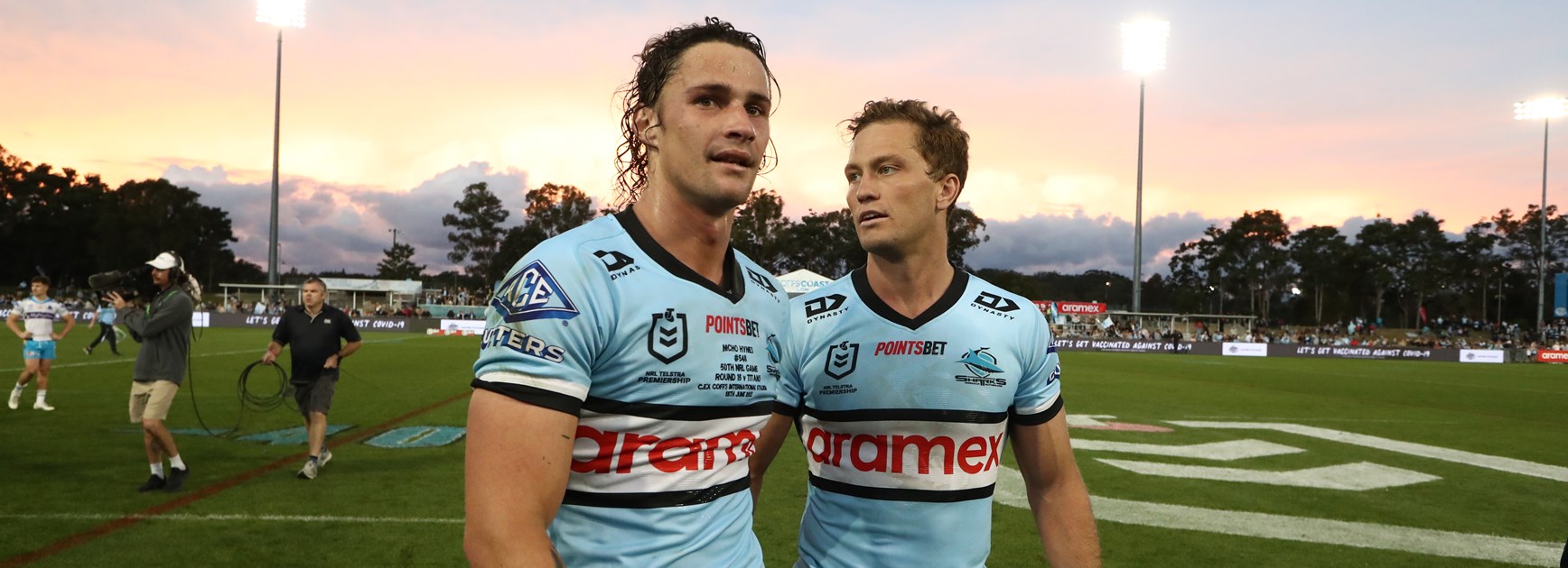 NRL Team List - Sharks v Cowboys