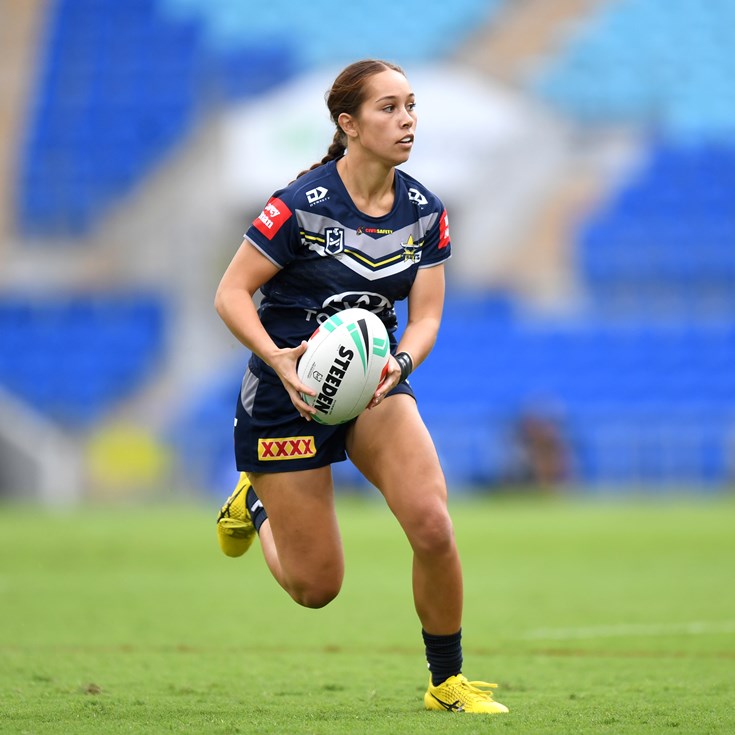 North Queensland Cowboys 2018 NRL Mens Women in League Jersey, NQ18JSY04M