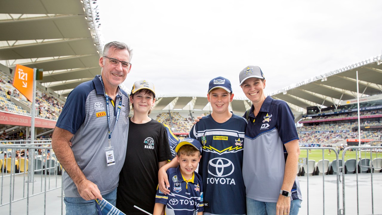 North Queensland Cowboys 2021 Kids Home Jersey