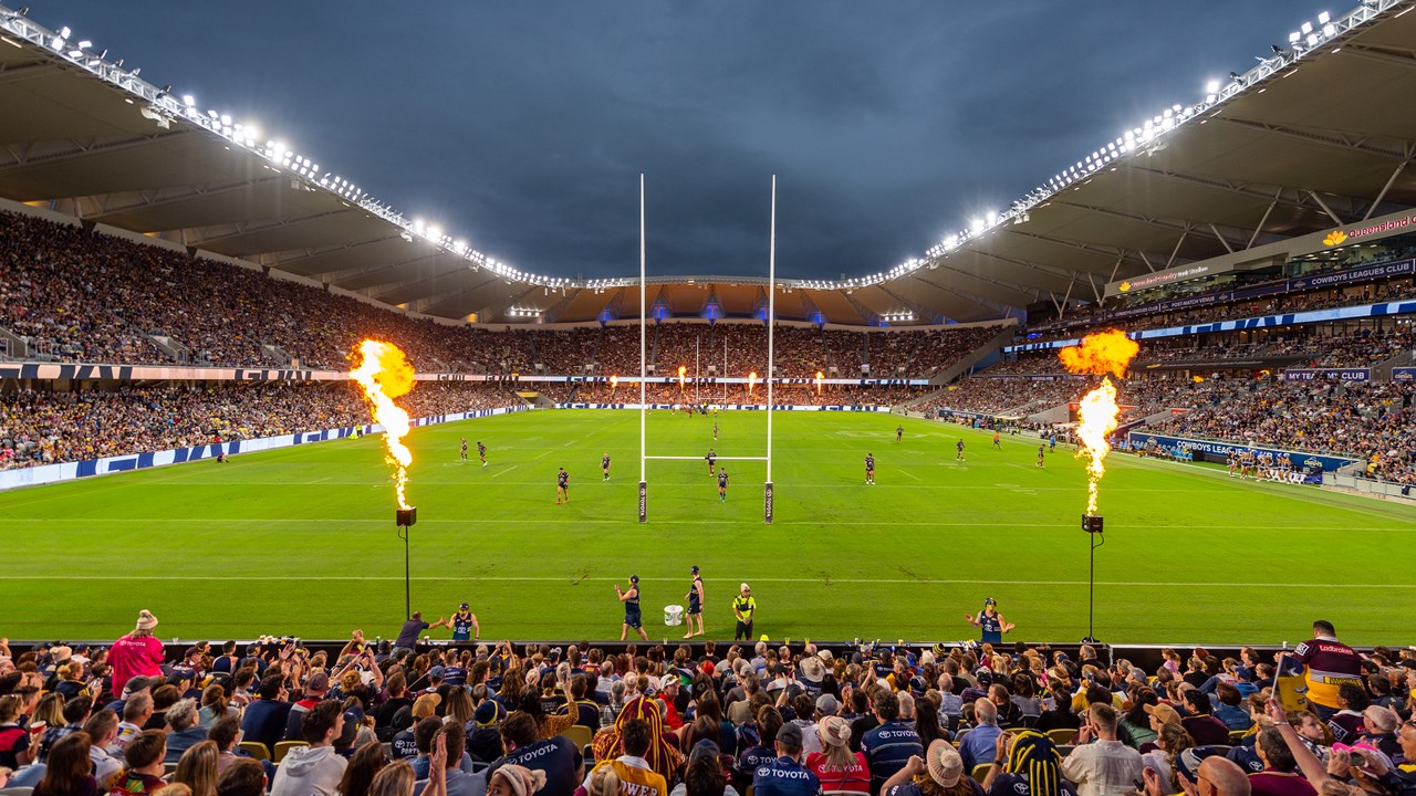 QPS brings A-game to the sell-out Cowboys vs Panthers match in Townsville -  Queensland Police News