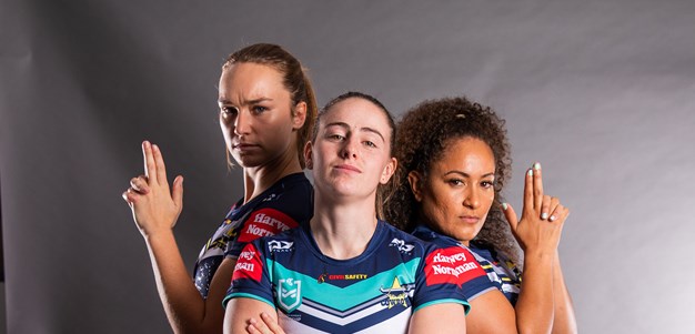 Best pics from the Cowboys NRLW content day