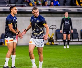 North Queensland Cowboys 2023 Mens Players Warm Up Shirt