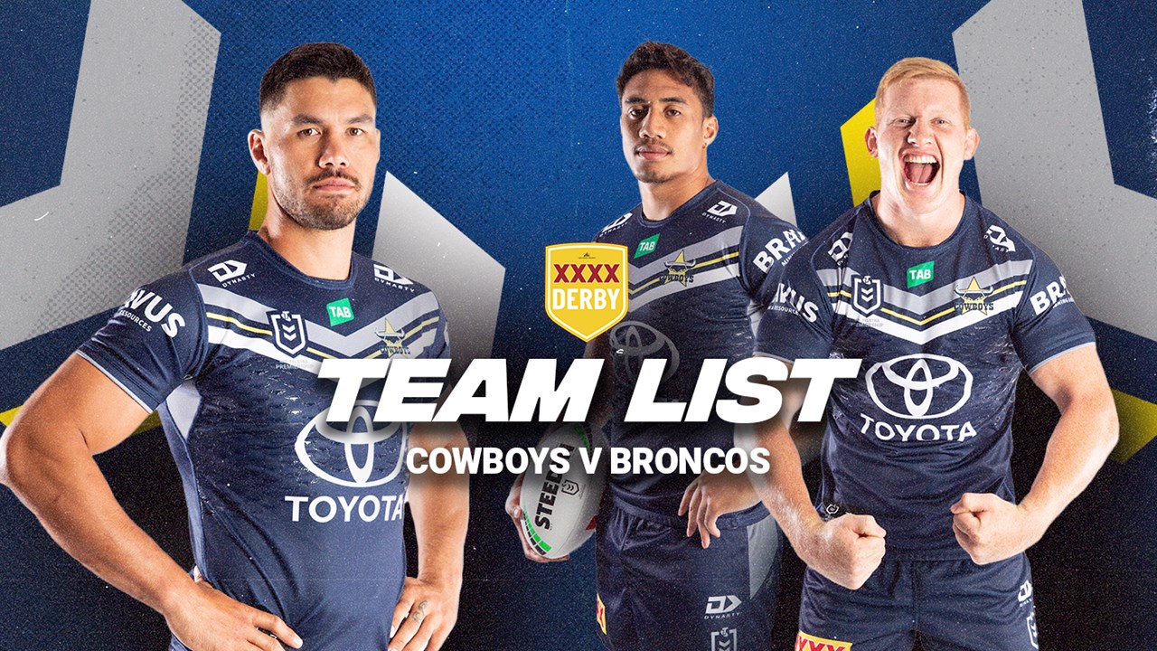 Brisbane Broncos v North Queensland Cowboys, NRL Round 2