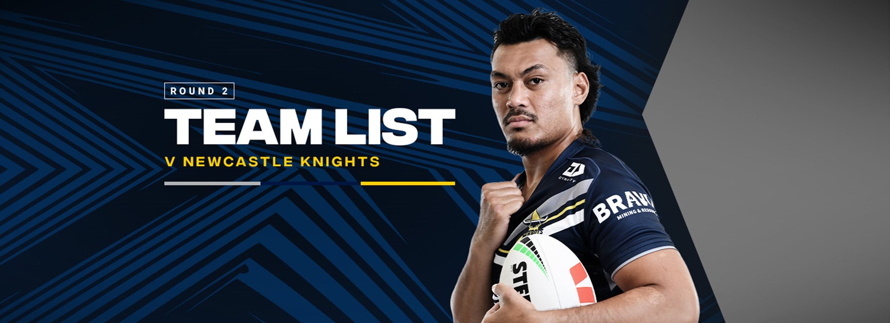 Cowboys team list: Round 2 v Knights