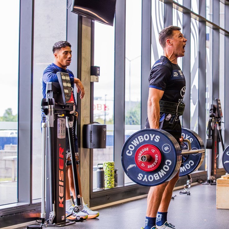 Gallery: Cowboys hit the gym