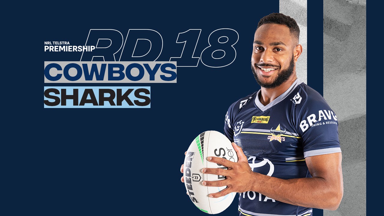 NRL Team List - Sharks v Cowboys