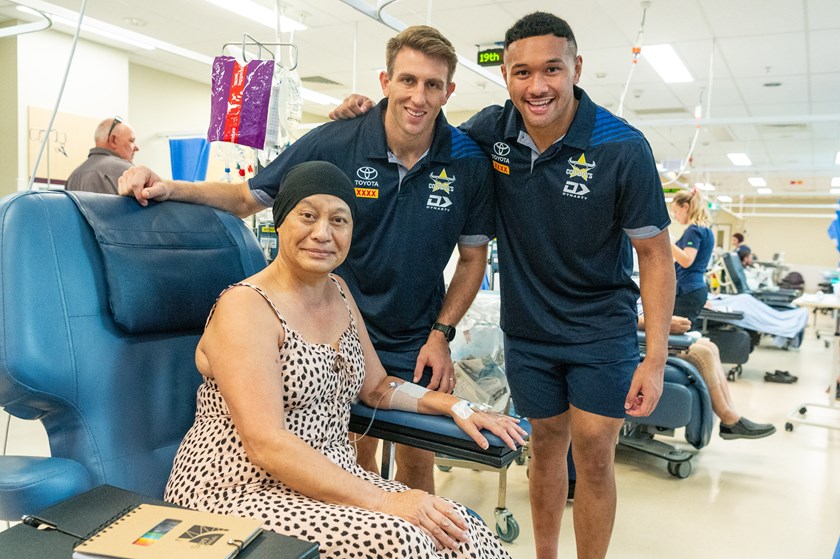 North Queensland Cowboys in Capes program for Townsville Hospital patients