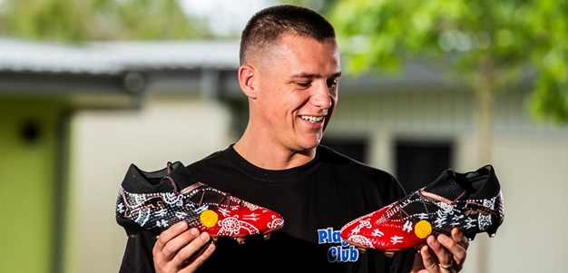 Gallery: Cowboys receive their NRL Indigenous Round boots