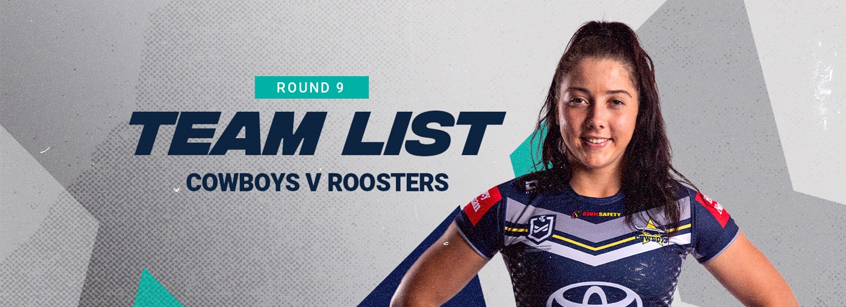 Cowboys NRLW team list: Round 9 v Roosters