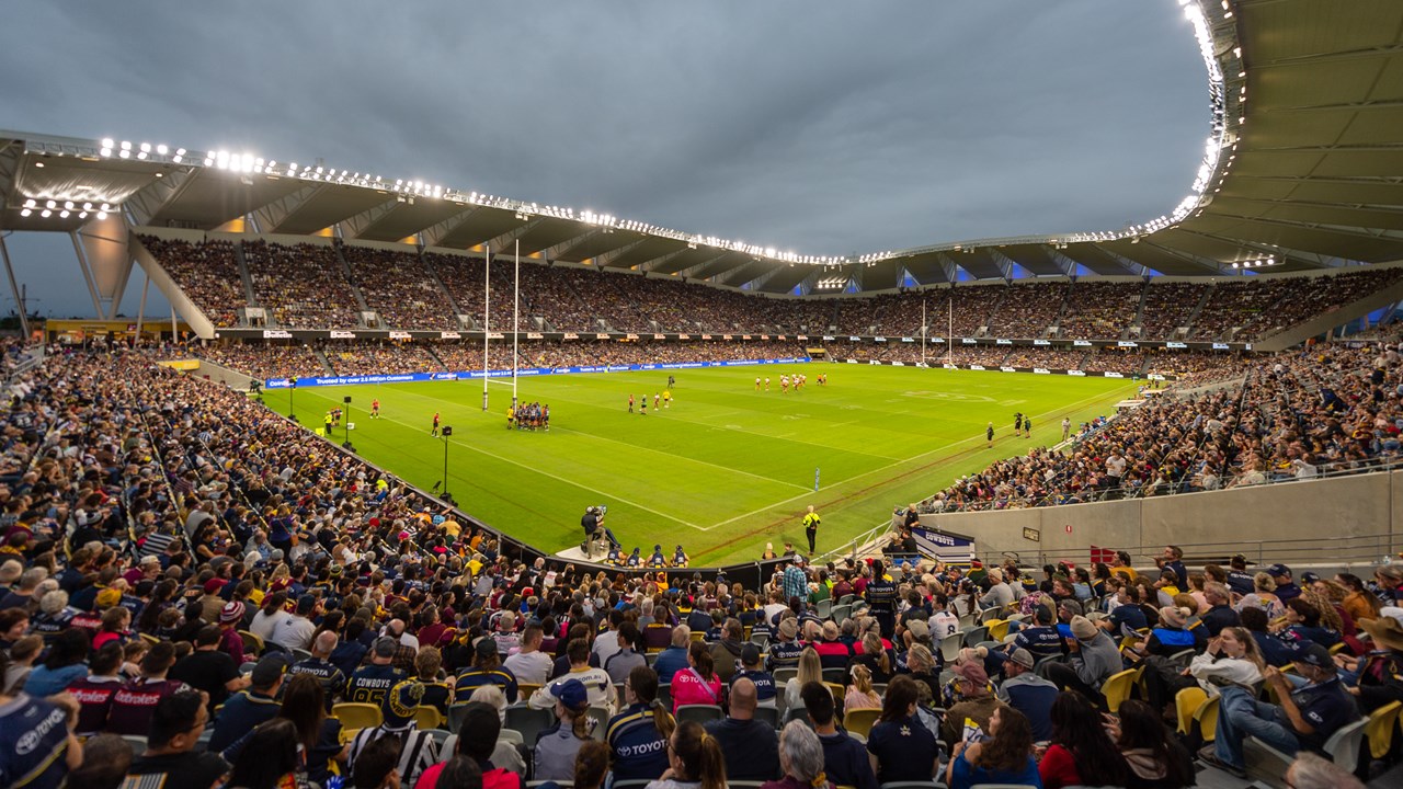 QPS brings A-game to the sell-out Cowboys vs Panthers match in Townsville -  Queensland Police News