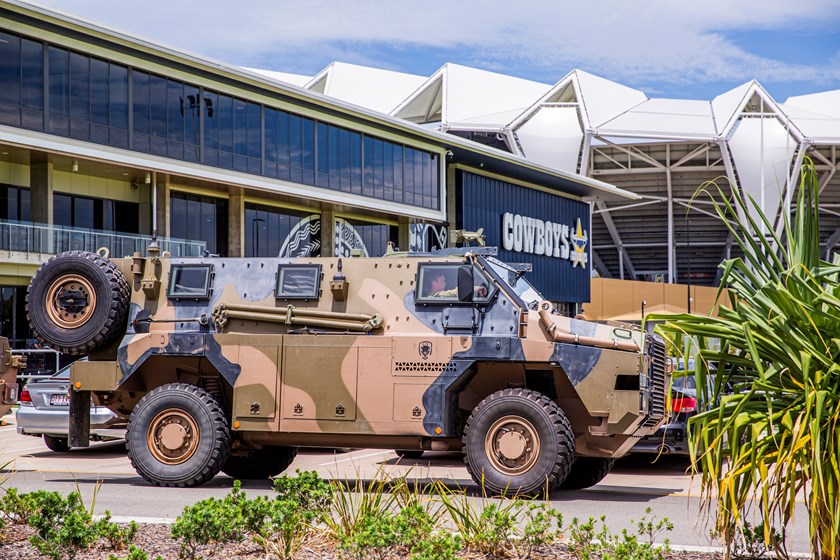 North Queensland Toyota Cowboys - Get your 2019 Cowboys Defence Jersey  before our home ground ANZAC tribute; Cowboys v Titans, Friday 3 May. SHOP  NOW: bit.ly/2VNhn97