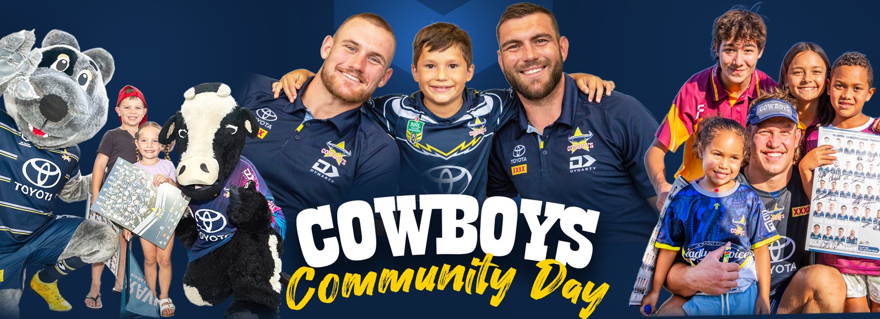 North Queensland Cowboys 2022 Kids WIL Jersey