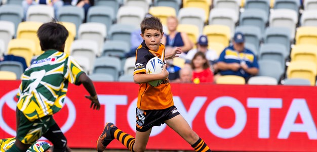 Mini Mods: Wests Tigers Mackay U8's v Upper Ross Rams U8's