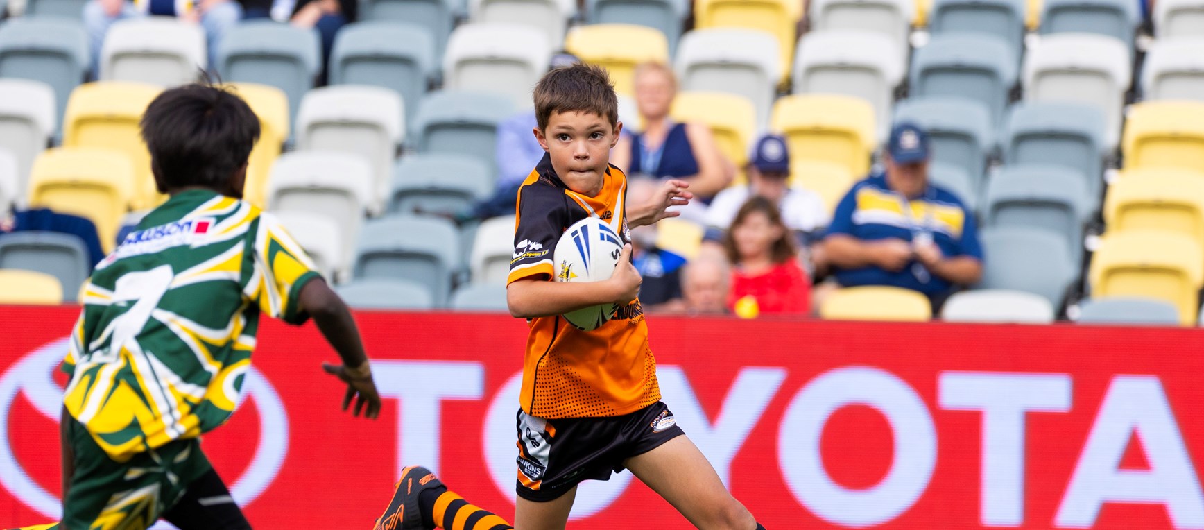 Mini Mods: Wests Tigers Mackay U8's v Upper Ross Rams U8's