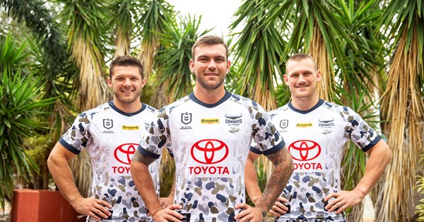 North Queensland Cowboys NRL 2020 ISC Defence Anzac Jersey Mens