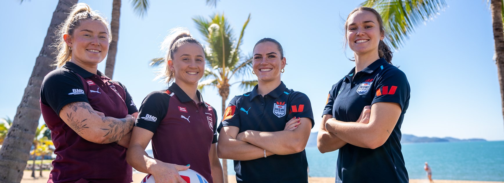 Four Cowboys named in women's Origin squads for Townsville decider