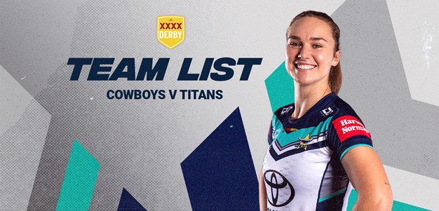 Cowboys NRLW team list: Round 1 v Titans