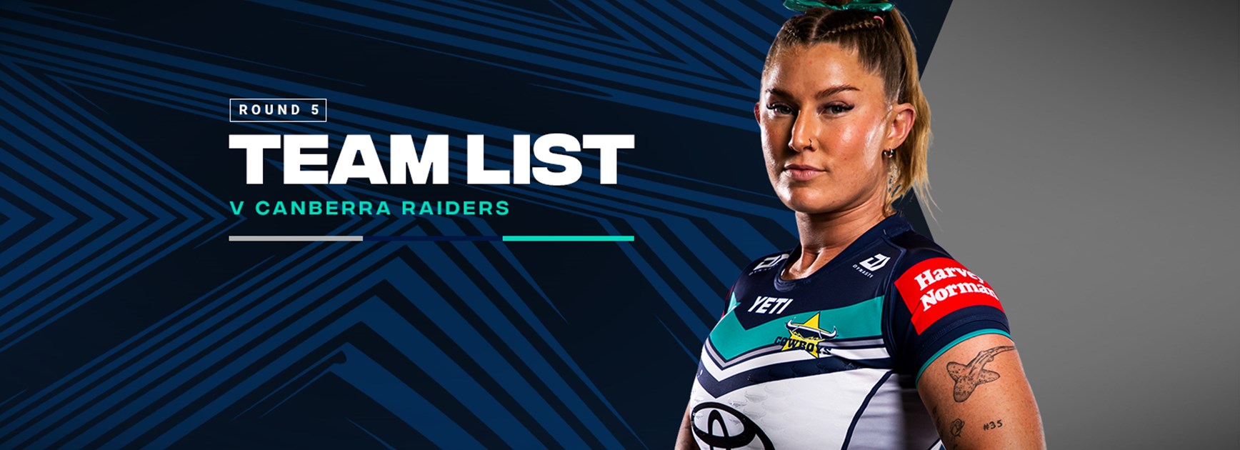 Cowboys NRLW team list: Round 5 v Raiders