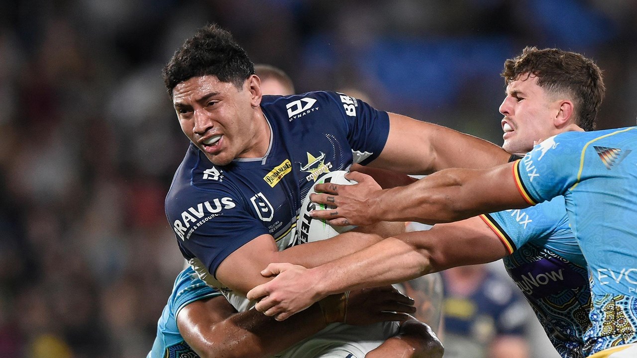 NRL 2022: Match highlights, Titans v Cowboys, Round 13