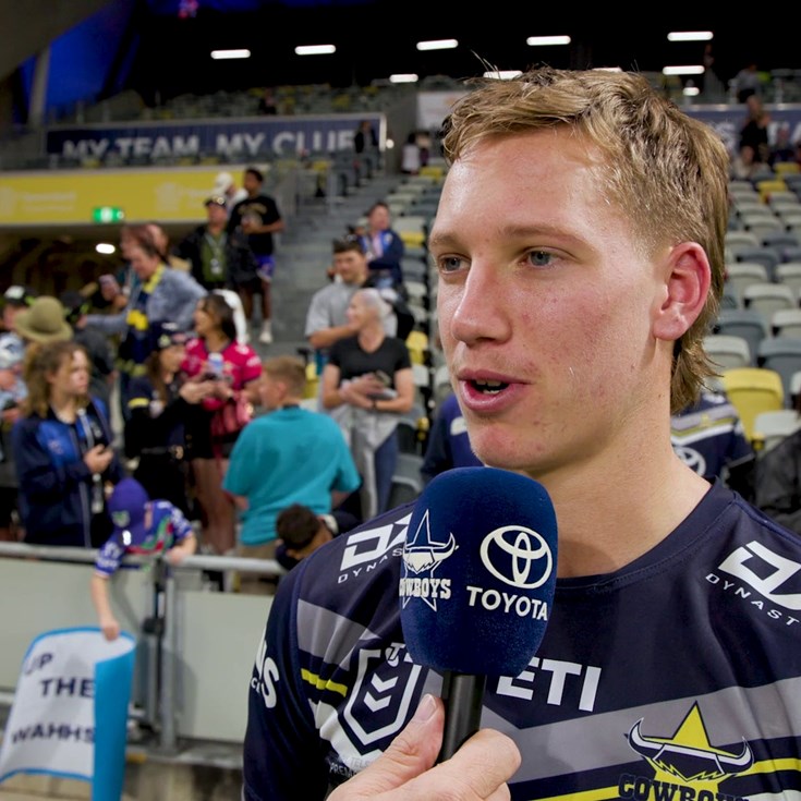 Purdue on his first NRL experience playing at home