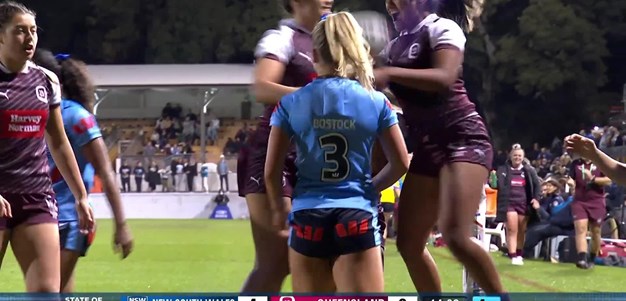 Raftstrand-Smith opens the scoring for Queensland