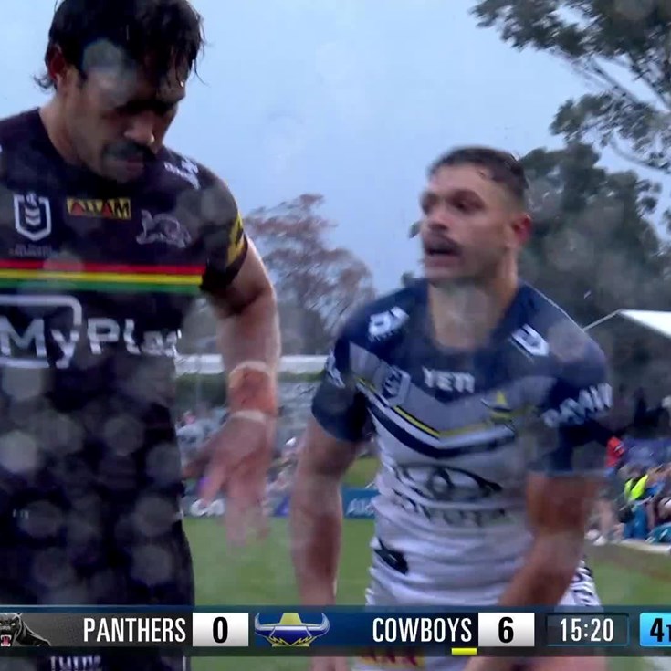 Braidon Burns crosses for fifth try in four Cowboys games