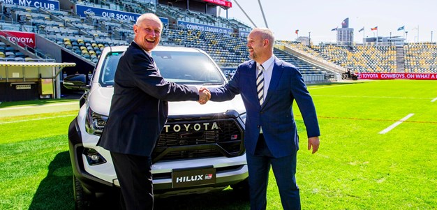 Reibel: This partnership signifies Toyota's commitment to North Queensland