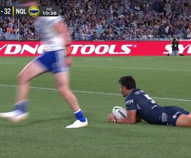 Taulagi with the intercept and a runaway try