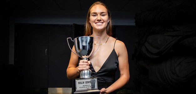 Dibb on being named NRLW Members Player of the Year