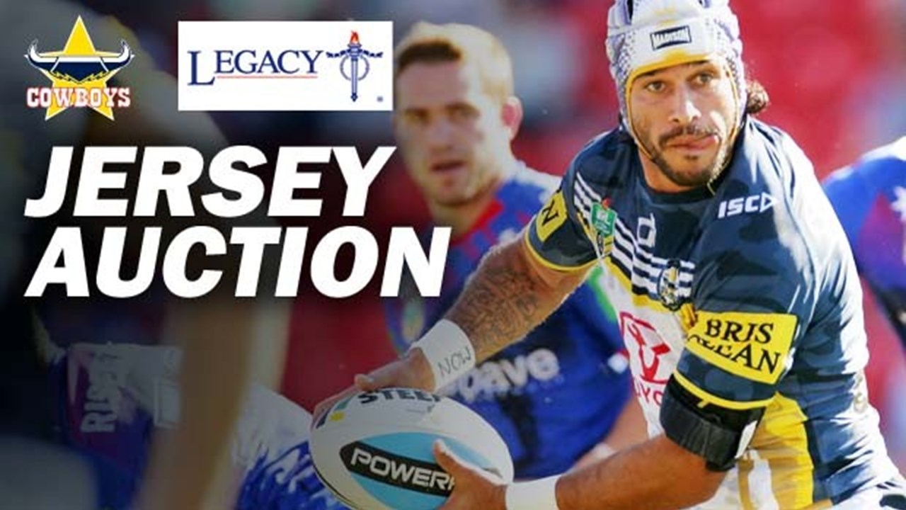 ANZAC jersey charity auction